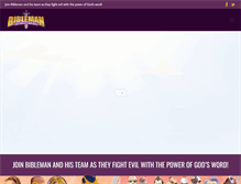 Tablet Screenshot of bibleman.com